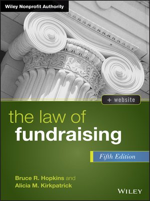 cover image of The Law of Fundraising